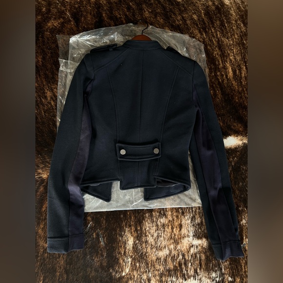 BCBGMAXAZRIA "Royce" Double-Breasted Military Jacket - Magenta | XXS - Picture 5 of 9